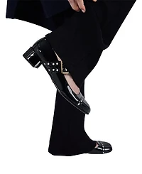 Women's Patent Leather Mary Jane Pumps