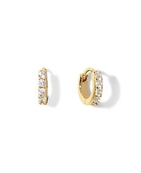 Ana Luisa Suzanne Huggie Hoop Earrings