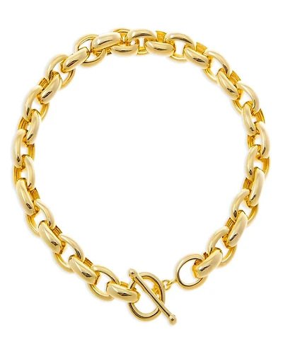 Chunky Chain Link Toggle Bracelet