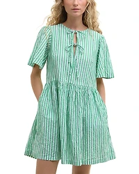 Barbour Daison Seersucker Mini Dress