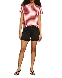 Perfect Textured Striped Tee