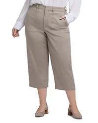 Nydj Plus Stretch Twill Utility Pants