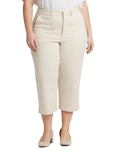 Nydj Plus Stretch Twill Utility Pants