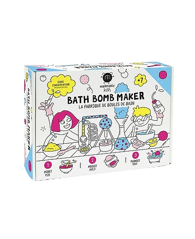 Nailmatic Diy Bath Bomb Maker 7-15 - Ages 5-7