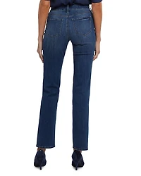 Marilyn High Rise Straight Leg Jeans Rio Rapids