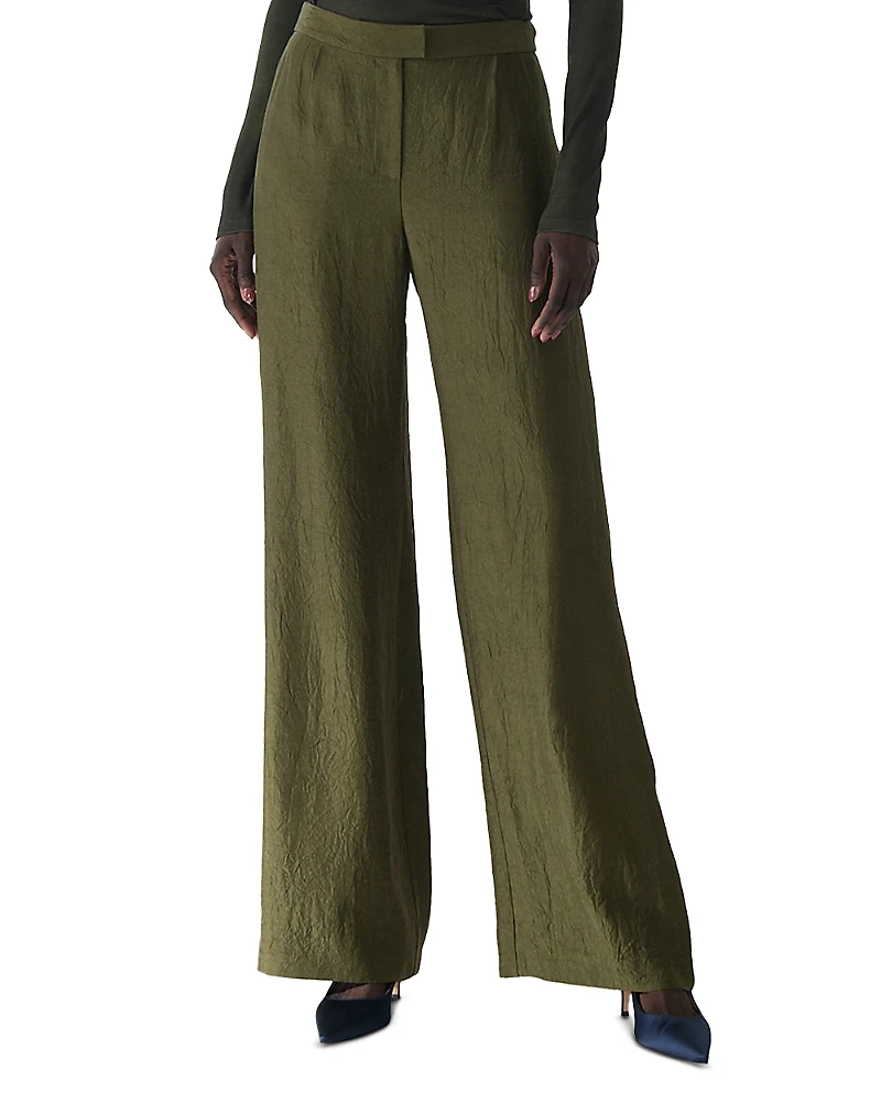 Jason Wu Collection Crinkled Satin Trousers