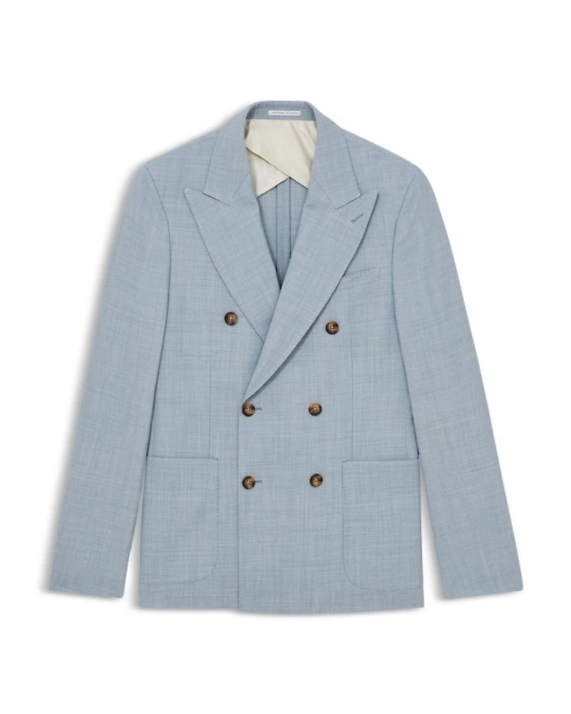 Belmont Double Breasted Textured Blazer