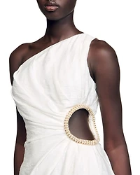 Dalida Asymmetric Short Dress