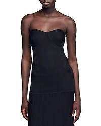 Pamela Bustier Knit Dress