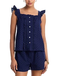 Aqua Eyelet Tank - Exclusive