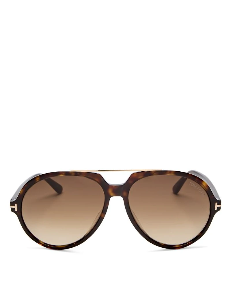 Aalto Aviator Sunglasses, 59mm