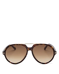 Aalto Aviator Sunglasses, 59mm