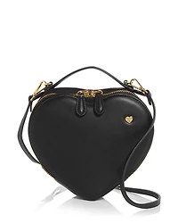 Stoney Clover Lane Heart Faux Leather Mini Crossbody Bag