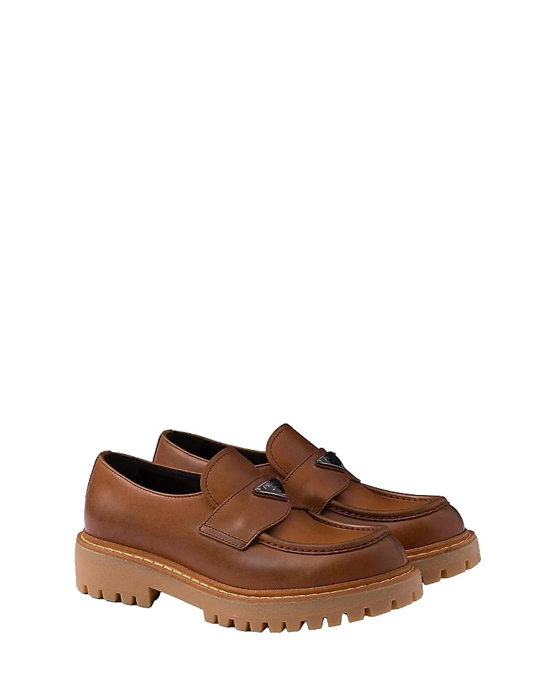 Prada Men's Leather Loafers