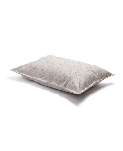 Spring Sprig Printed Cotton Pillowcase Pair - Standard