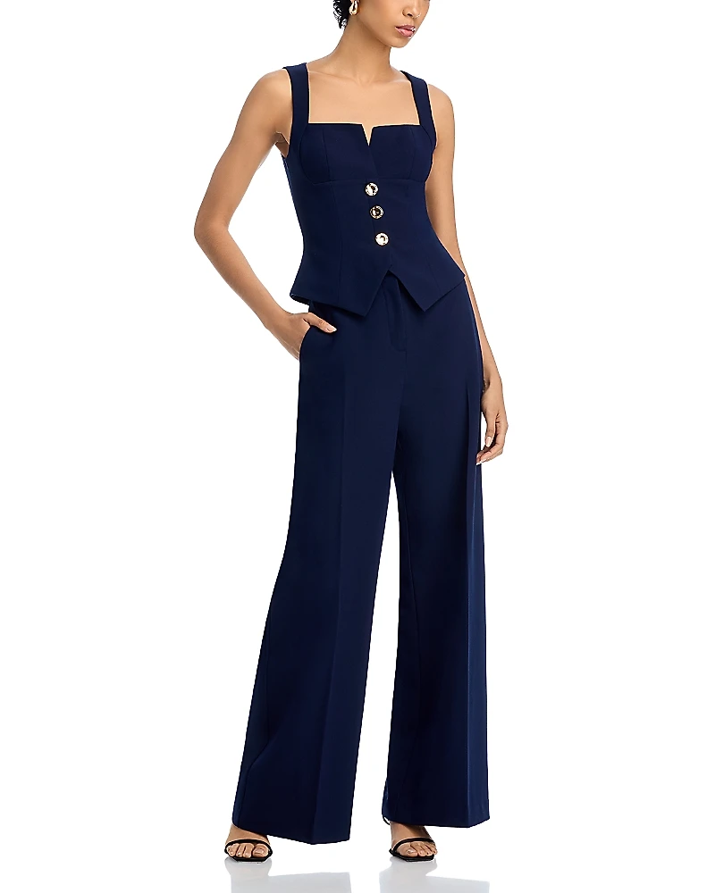 Black Halo Lucian 2-Piece Jumpsuit