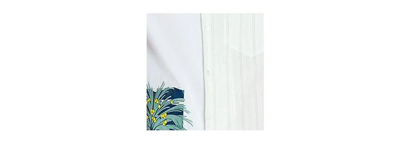 Printed Asymmetric Shirt