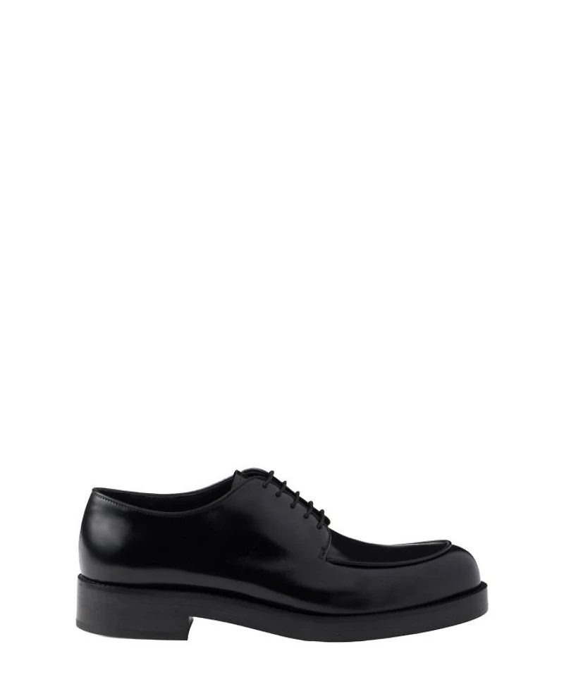 Men's Brushed Leather Derby Shoes
