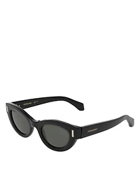 Ferragamo Rivet Cat Eye Sunglasses, 49mm