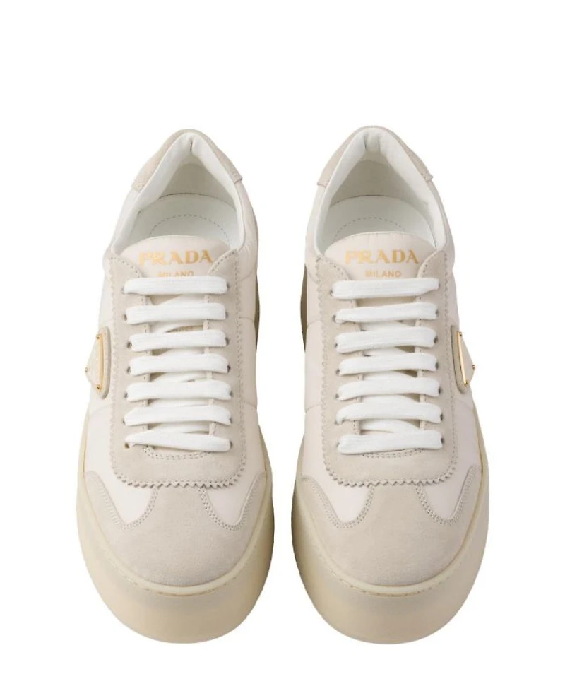 Women's Downtown Bold Nylon and Suede Sneakers