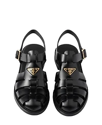 Women's Brushed Leather Fisherman Sandals