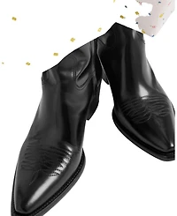 Women's Brushed Leather Booties