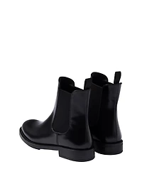 Women's Brushed Leather Ankle Boots