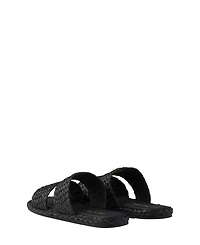 Women's Raffia Slides