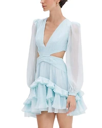 Silk Plisse Essence Dress