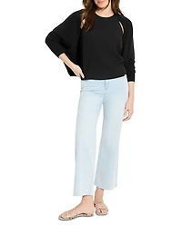 Cotton Cashmere Shrug Cardigan