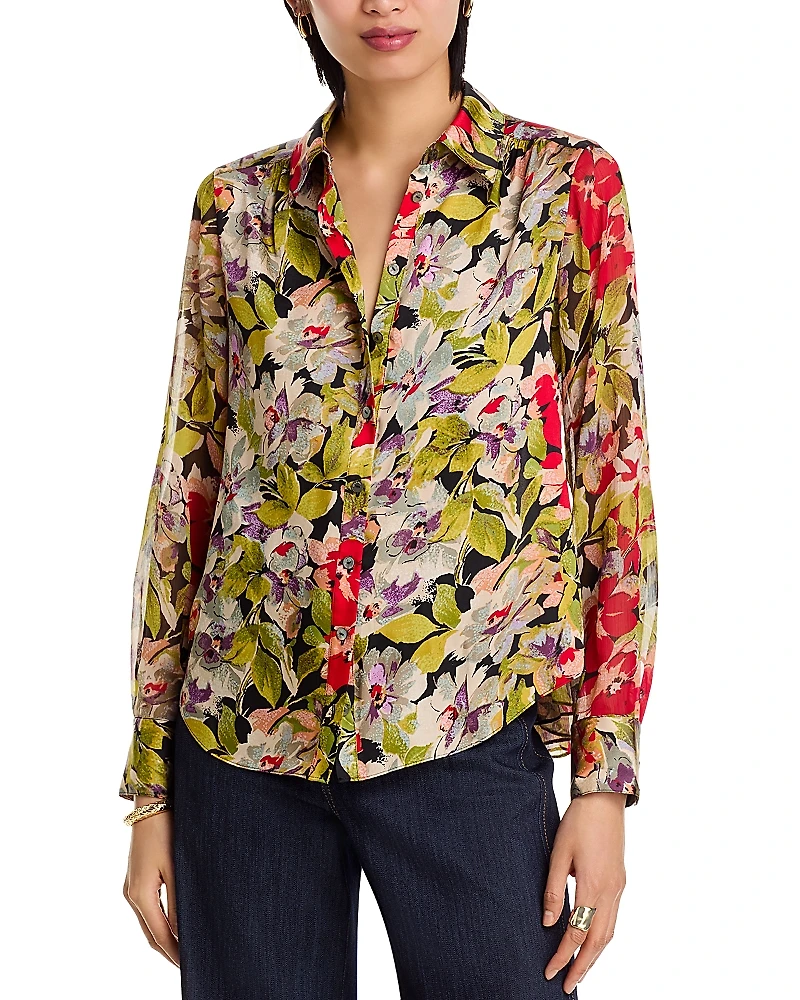 Cinq a Sept Canyon Bloom Dare Top