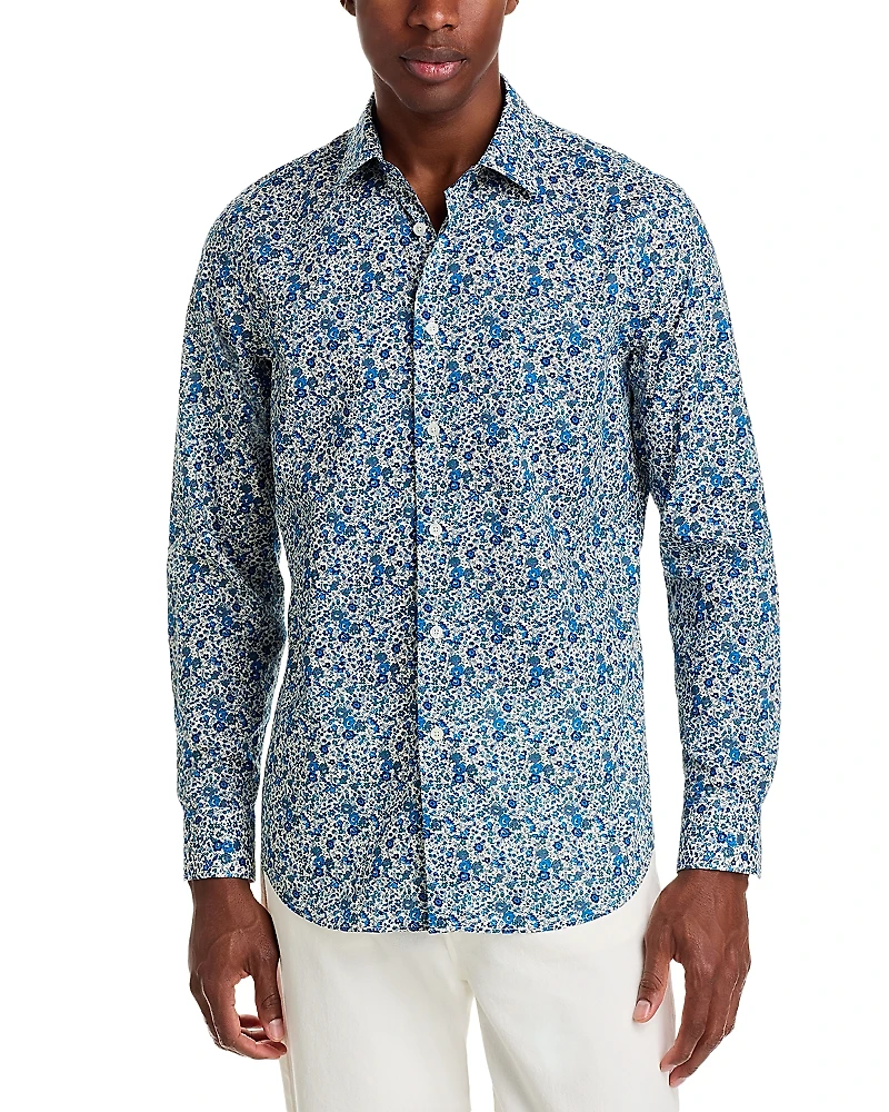 Paul Smith Tailored Floral Print Shirt