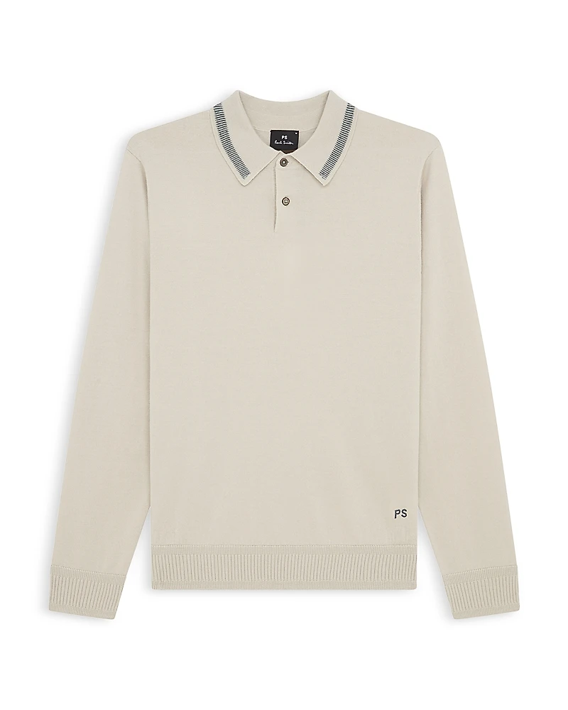 Ps Paul Smith Wool Polo Sweater