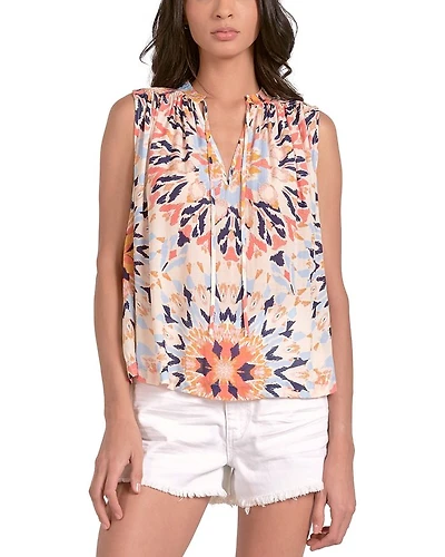 Sleeveless Flowy Top