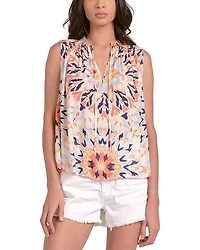 Sleeveless Flowy Top