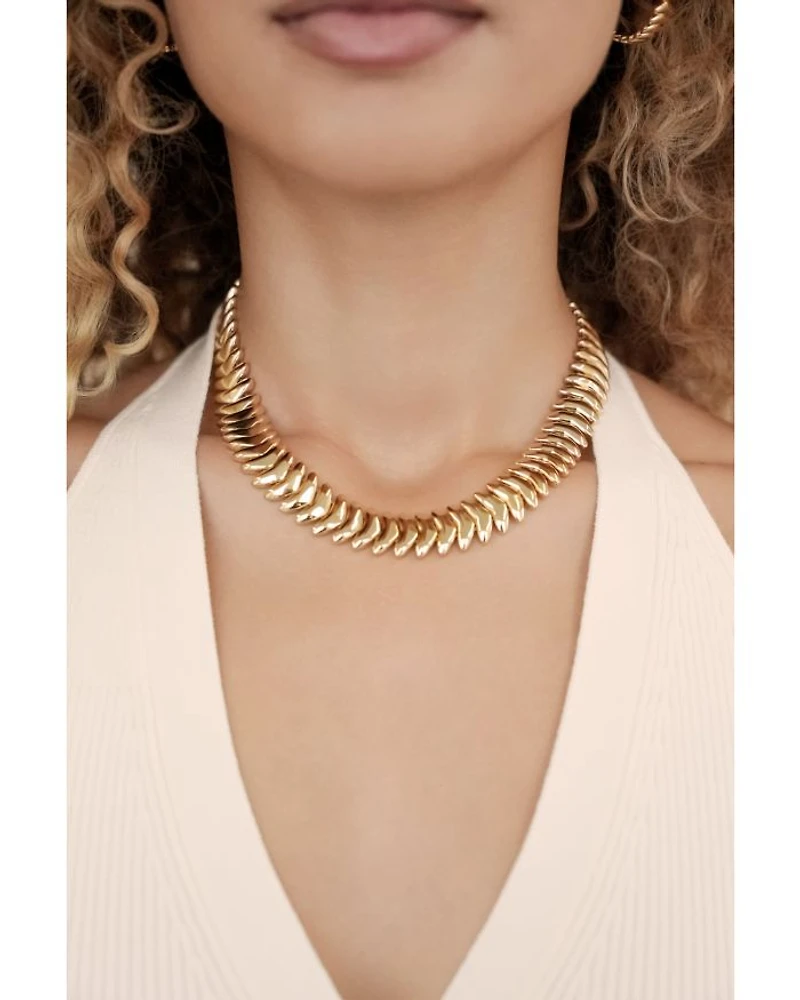 Metal Moderna Choker Necklace