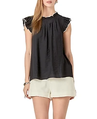 English Factory Women's Contrast Stitch Sleeveless Top