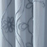Retro Scroll Shower Curtain