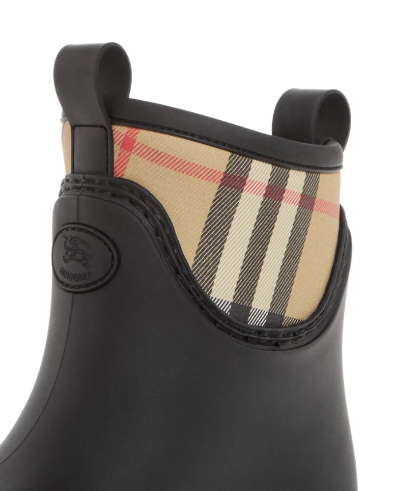 Burberry Women's Marsh Stamp Check Rain Booties