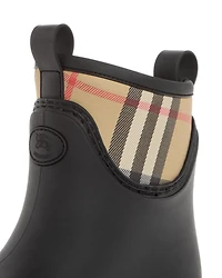 Burberry Women's Marsh Stamp Check Rain Booties
