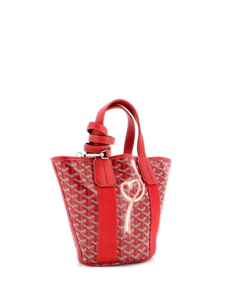 PM Belharra Tote Printed Coated Canvas