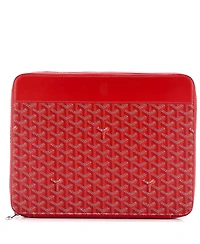 Pre-Owned Goyard Universal Companion Portfolio Coated Canvas