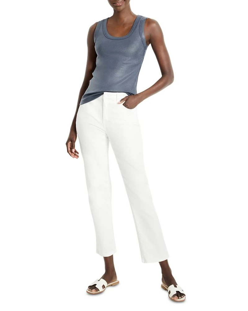 Glazed Rib Tank Top