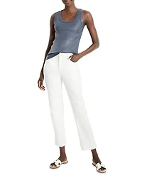 Glazed Rib Tank Top
