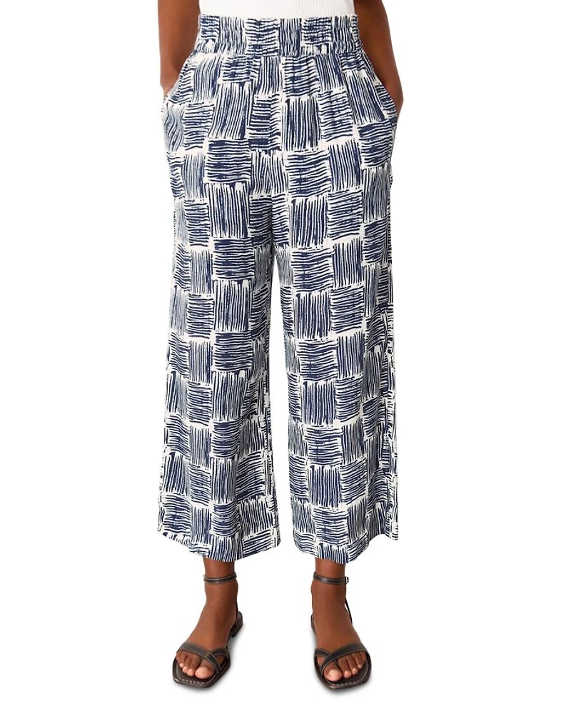 Hatch Squares Cropped Pants