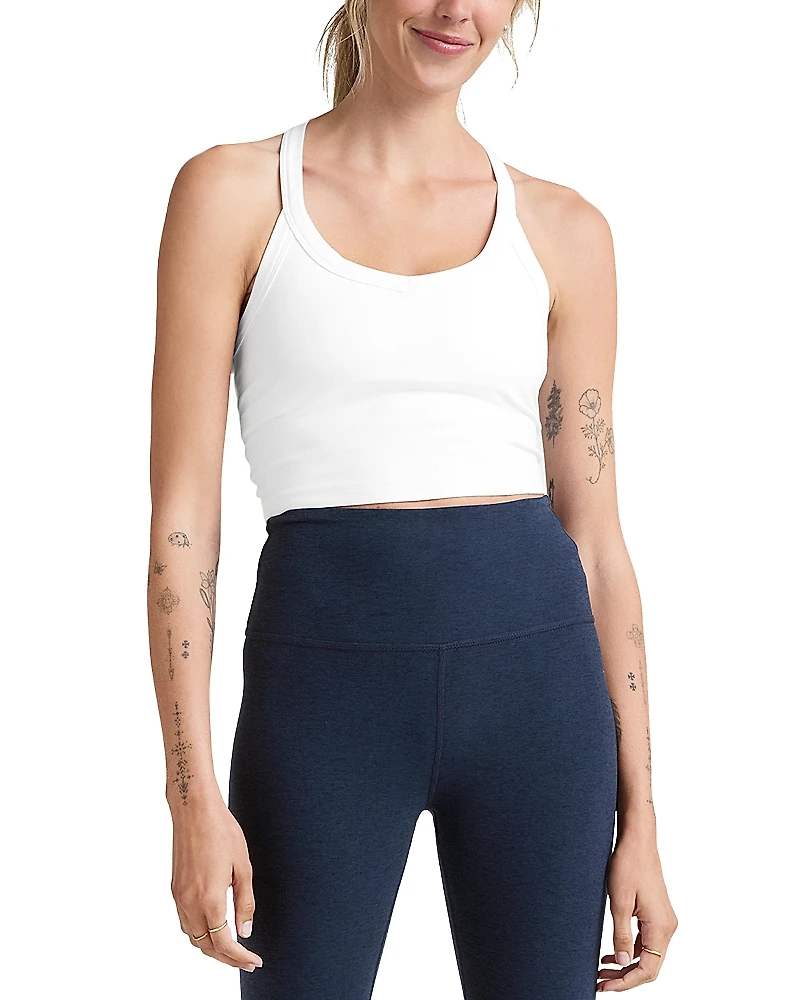 Beyond Yoga On The Up Cropped Tank Top