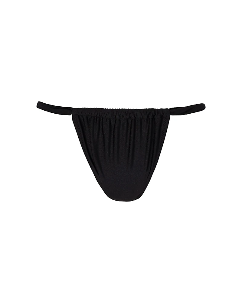 Lamarque Vianne Strap Brazilian Thong Bikini Bottom