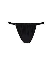 Lamarque Vianne Strap Brazilian Thong Bikini Bottom