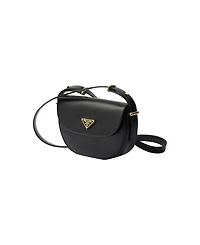 Arque Leather Shoulder Bag with Flap