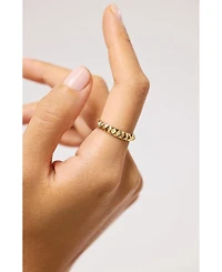 Solid Gold Medium Equinox Ring
